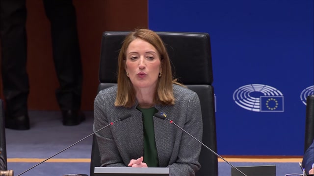 Four years of Russia's war of aggression against Ukraine and European contributions to a just peace and sustained security for Ukraine: One round of Political Group Leaders